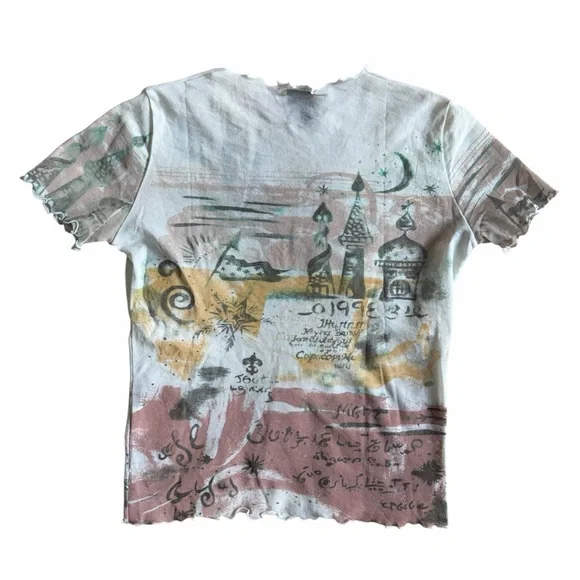 Cop Copine Graphic Mesh Tee - Picture 5 of 8